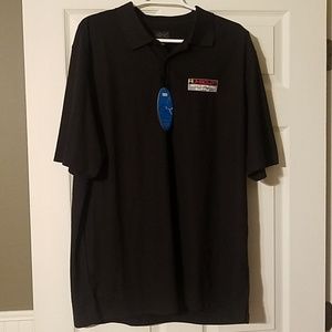 Greg Norman polo, black, XL